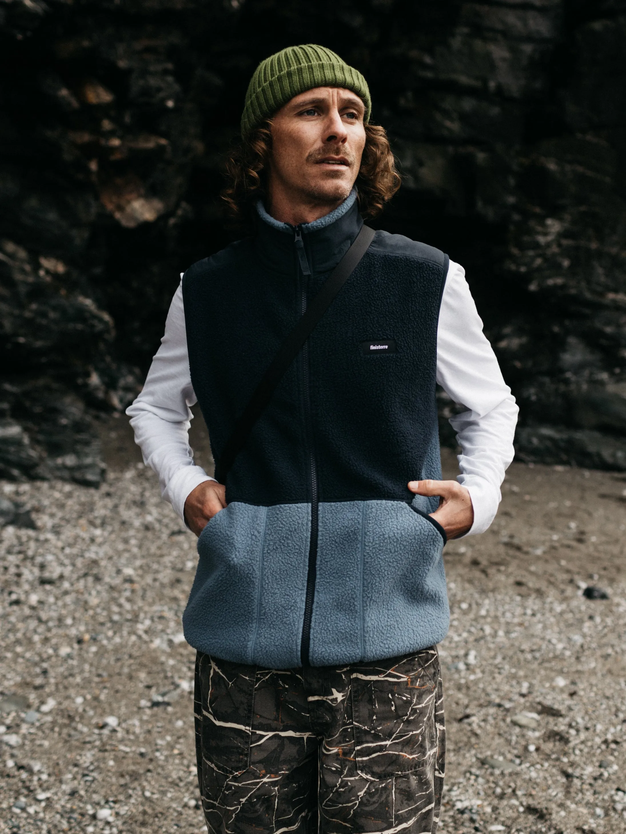 Men's Bolster Fleece Gilet sold by Finisterre product image thumbnail 2