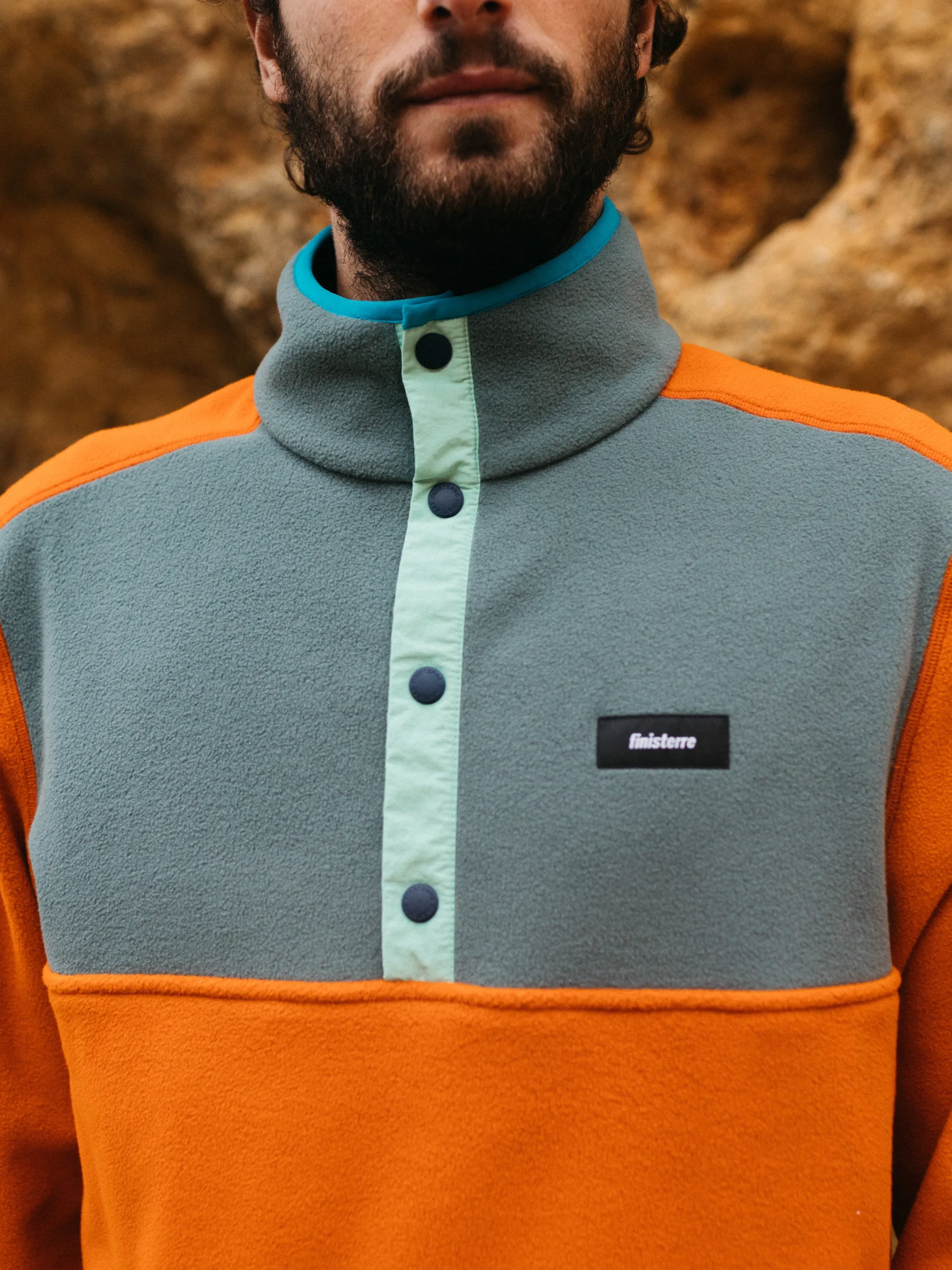 Men's Axiom 1/4 Snap Fleece sold by Finisterre product image thumbnail 4