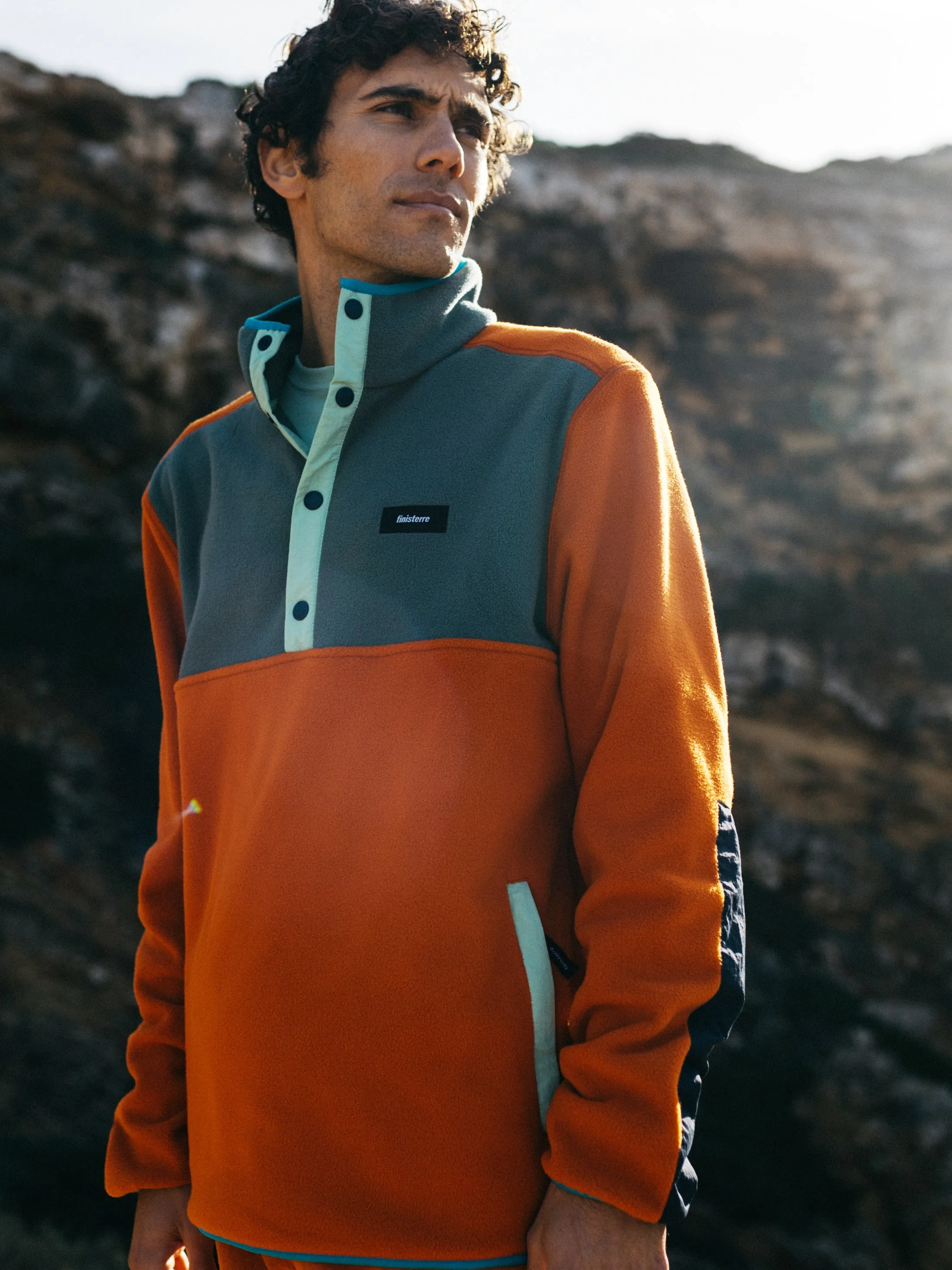 Men's Axiom 1/4 Snap Fleece sold by Finisterre