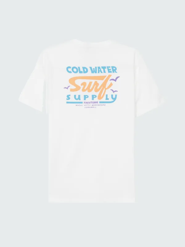 Men's Cold Water Supply T-Shirt sold by Finisterre