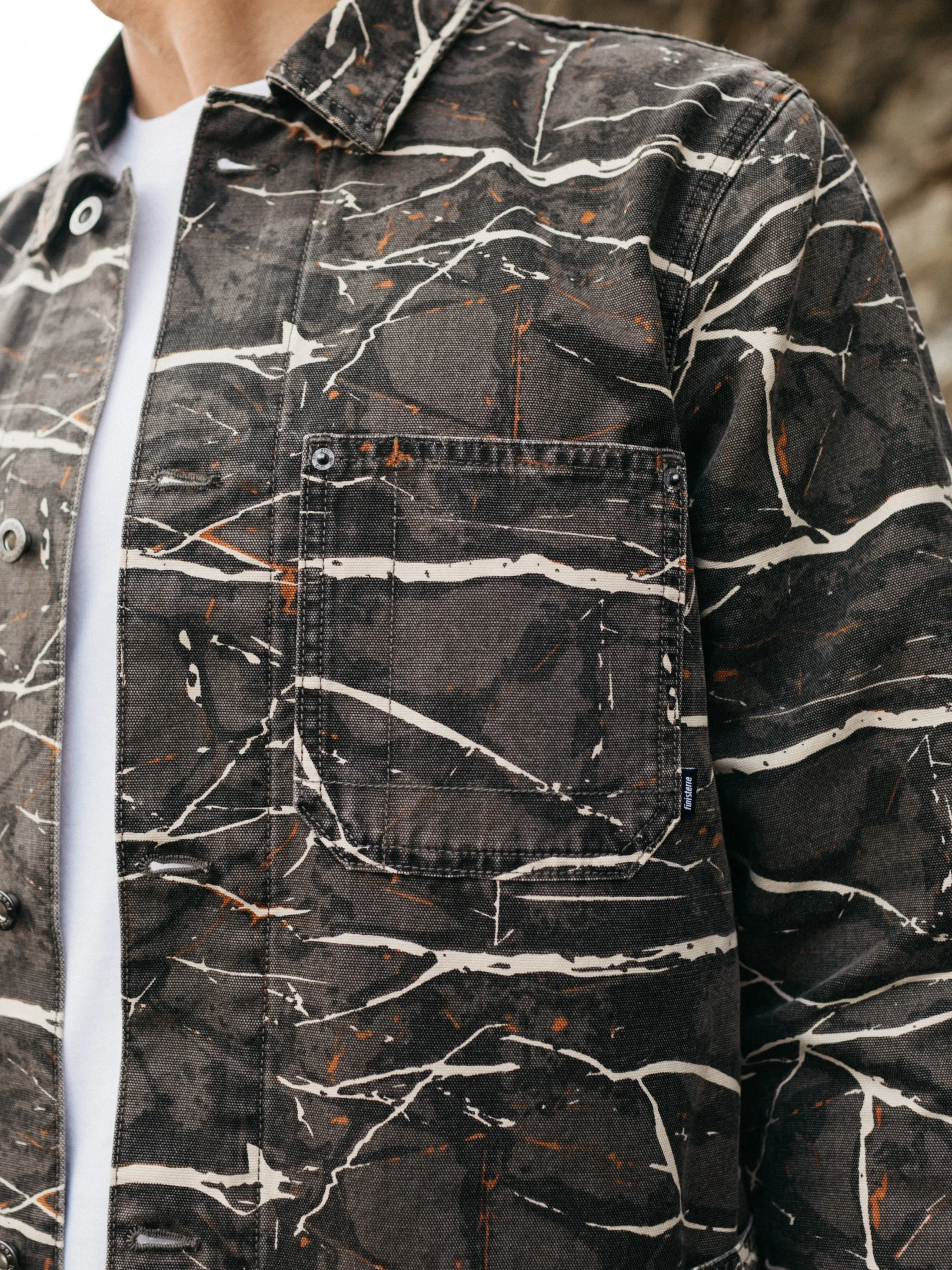 Men's Basset Chore Jacket sold by Finisterre product image thumbnail 3