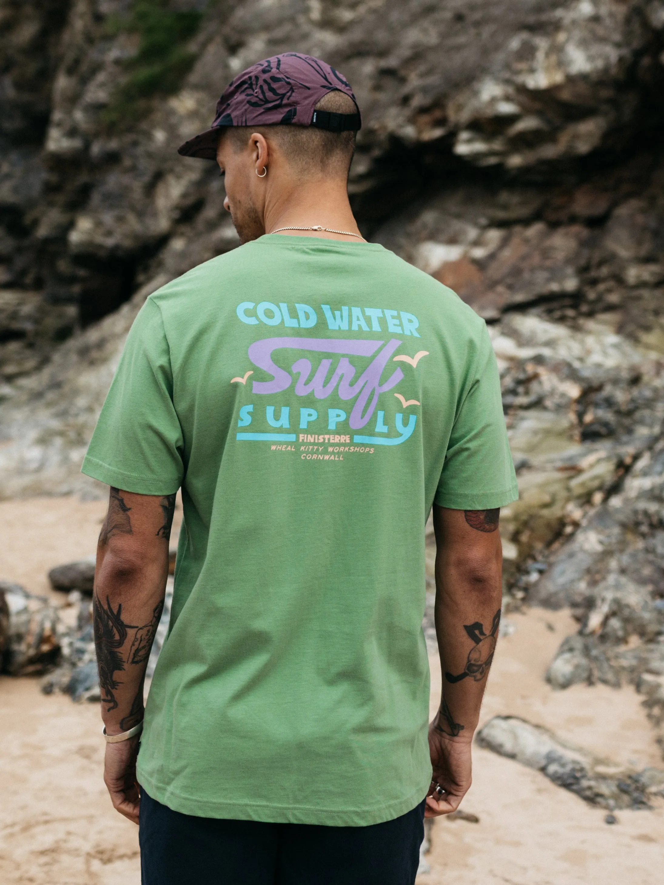 Men's Cold Water Supply T-Shirt sold by Finisterre product image thumbnail 2