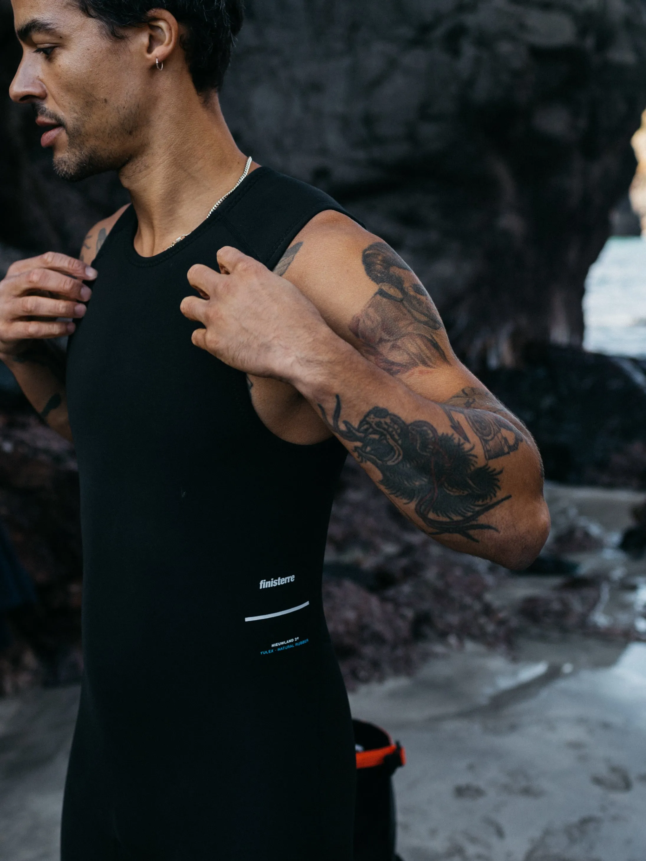 Men's Nieuwland 2mm Yulex® Sleeveless Spring Suit sold by Finisterre product image thumbnail 3