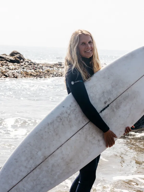 Women's Nieuwland 3.5/2.5mm Yulex® Chest Zip Wetsuit sold by Finisterre