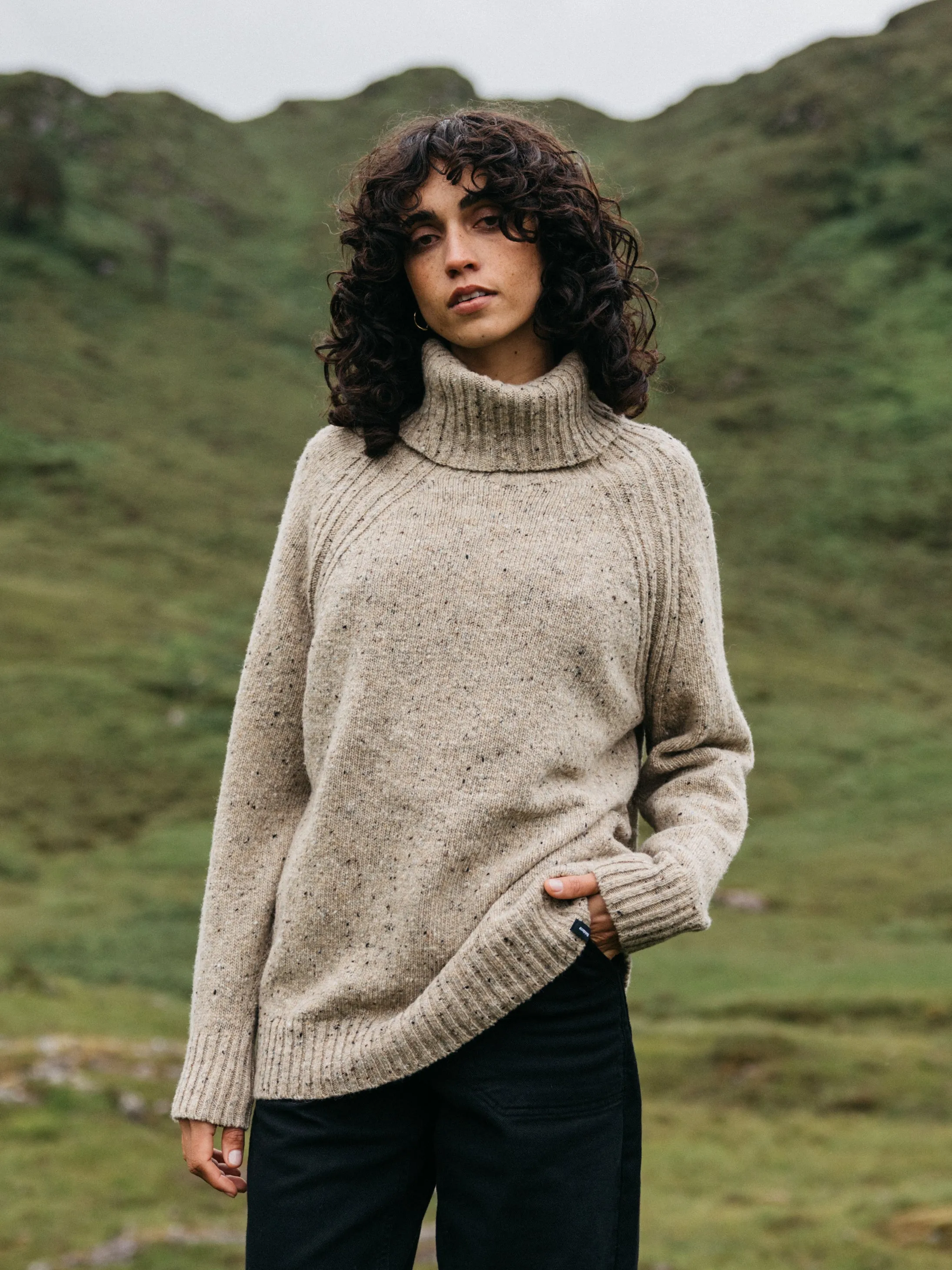Women's Farne Roll Neck Knit Jumper sold by Finisterre product image thumbnail 2