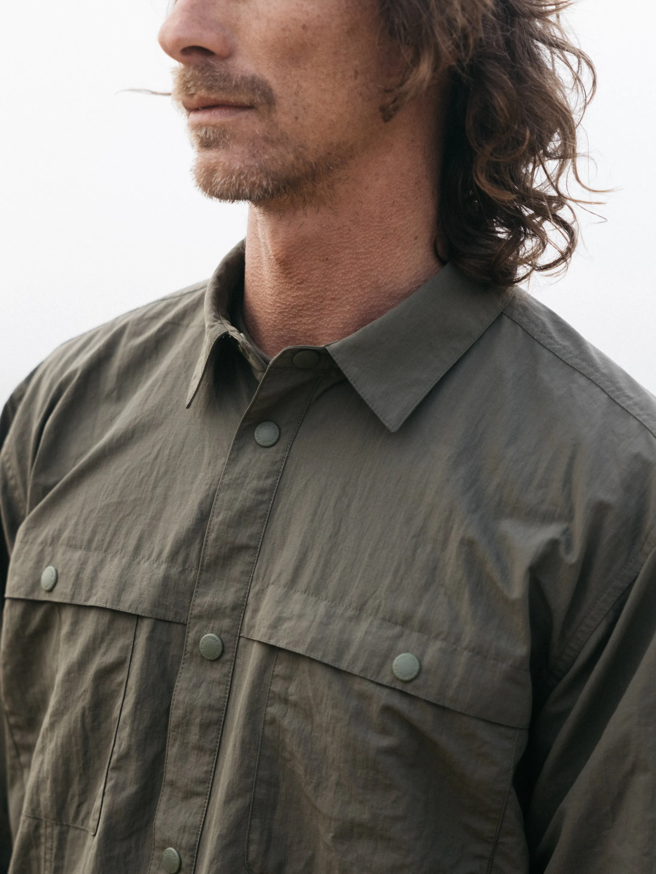 Men's Wander Long Sleeve Shirt sold by Finisterre product image thumbnail 4