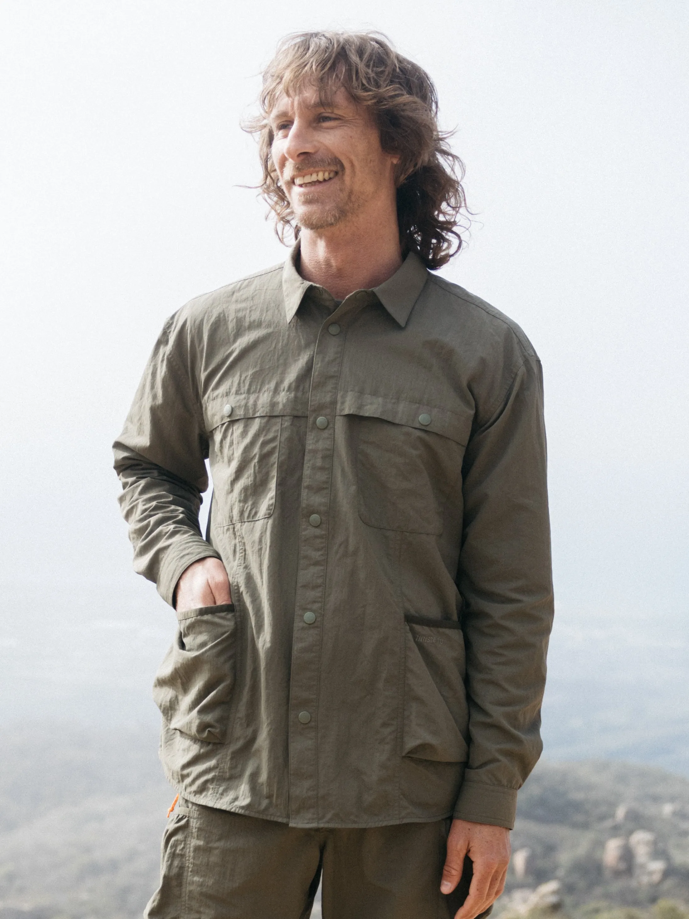 Men's Wander Long Sleeve Shirt sold by Finisterre product image thumbnail 2
