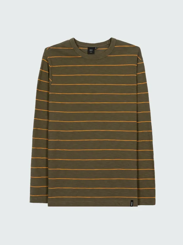 Men's Channel Stripe Long Sleeve T-Shirt sold by Finisterre