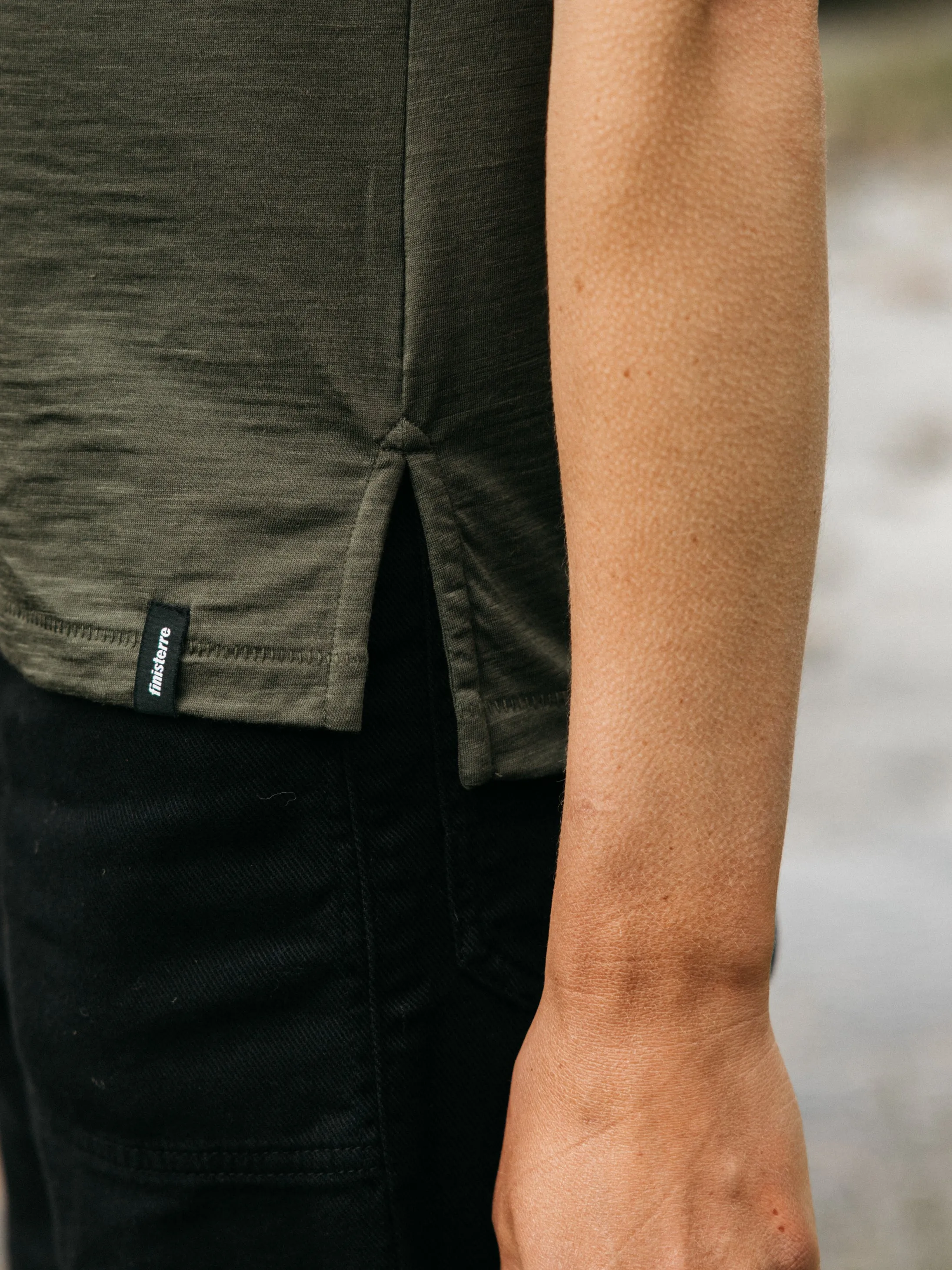 Women's Seeker Merino Scoop Neck T-Shirt sold by Finisterre product image thumbnail 5