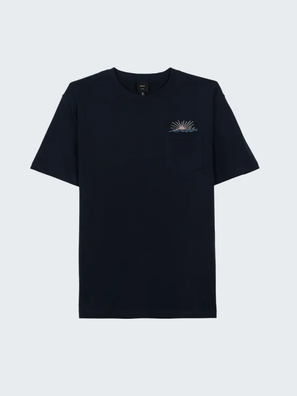 Men's Josh Vyvyan x Finisterre Sunset Pocket T-Shirt sold by Finisterre
