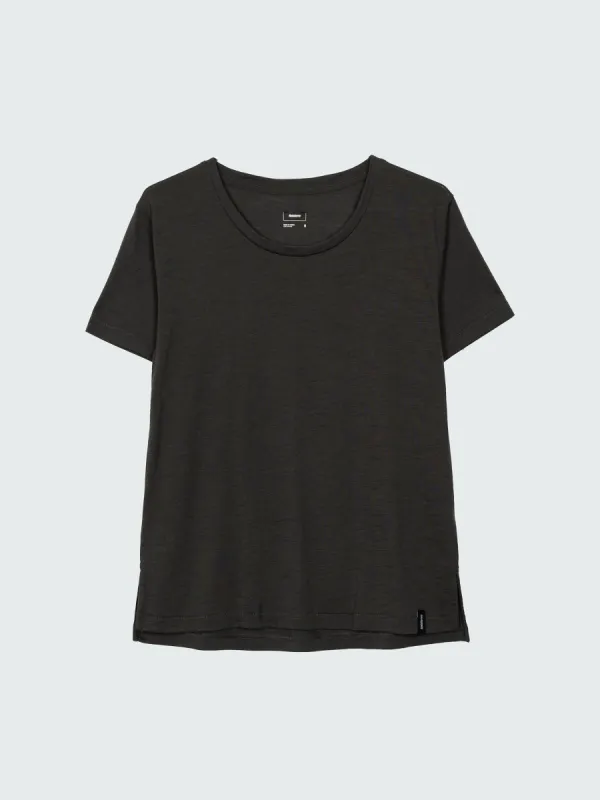 Women's Seeker Merino Scoop Neck T-Shirt sold by Finisterre