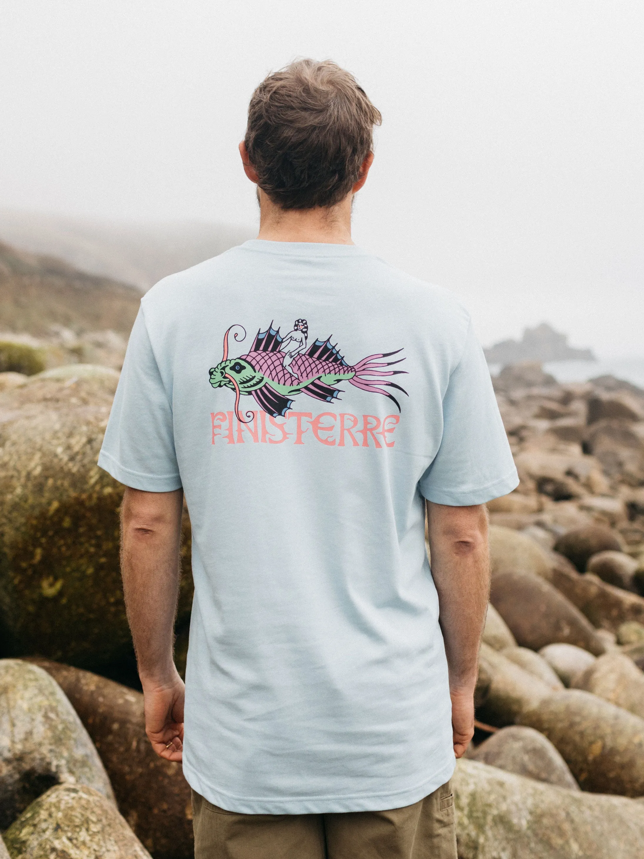 Men's Josh Vyvyan x Finisterre Fish T-Shirt sold by Finisterre product image thumbnail 2