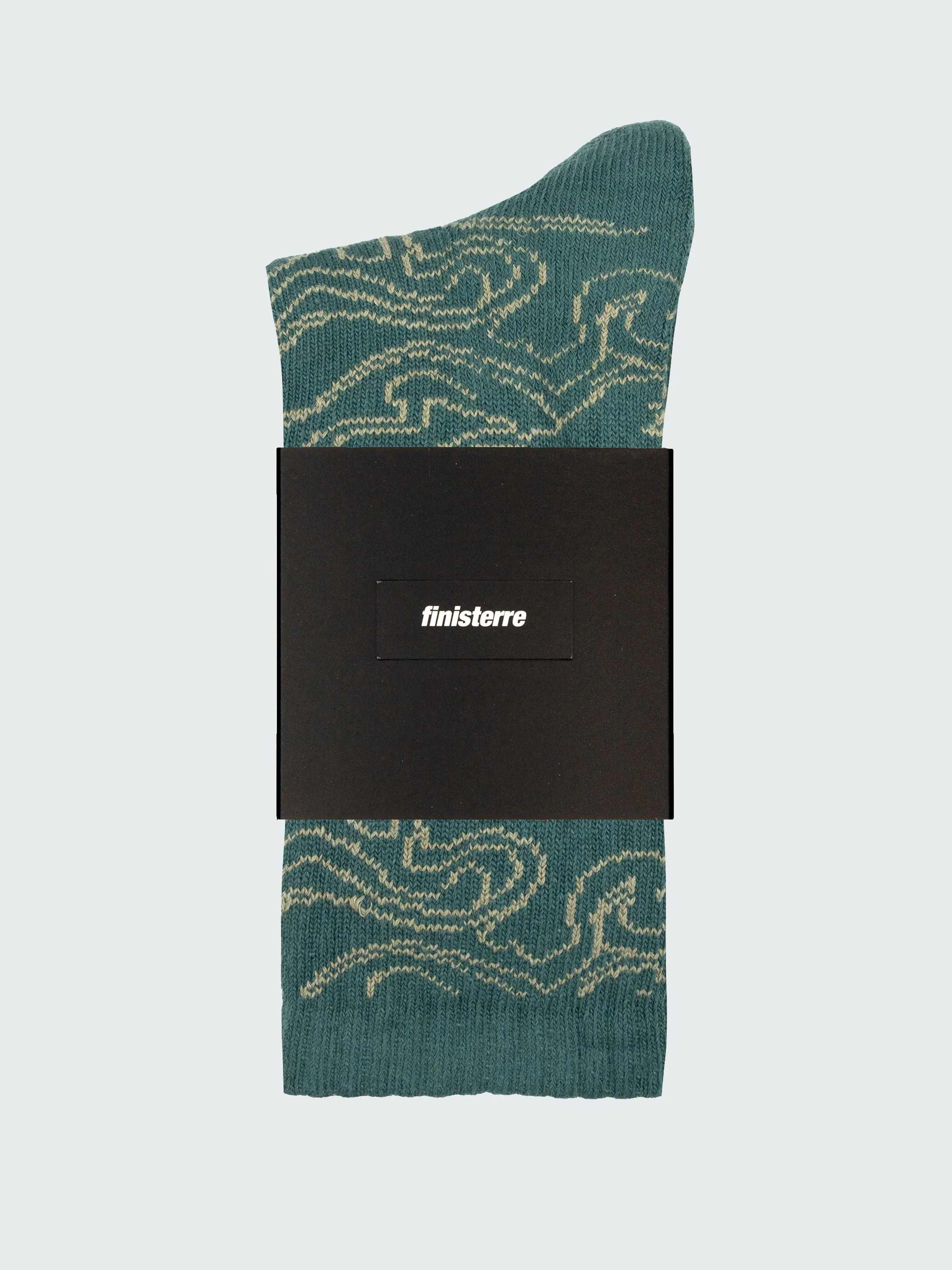 High Tide Pattern Sock sold by Finisterre