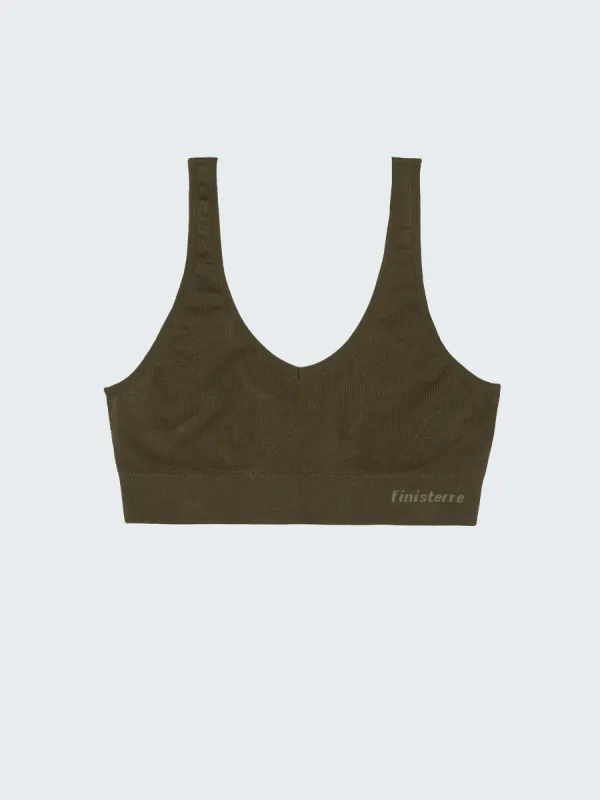 Women's Sia Seamless Bralet sold by Finisterre