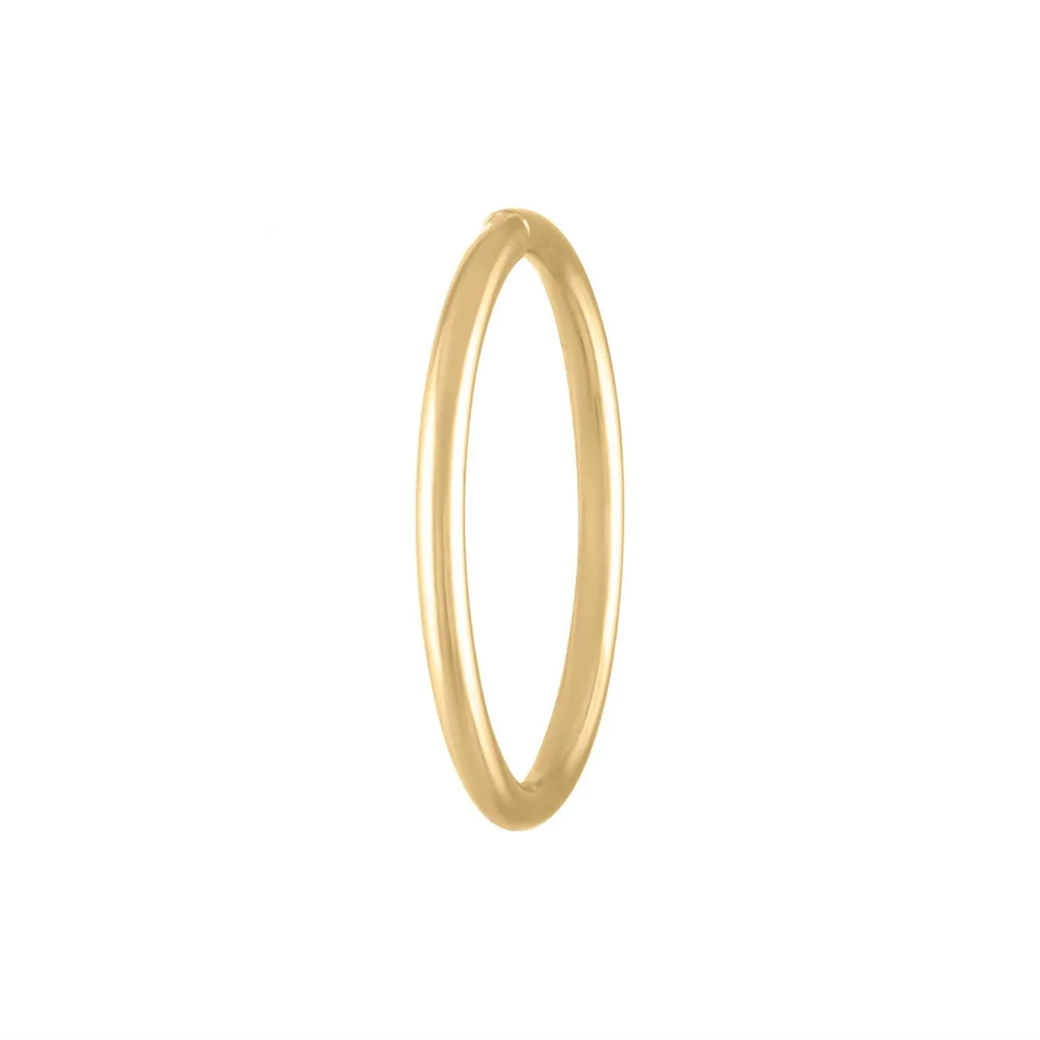 Sample Item: Forever Seamless Hoop in 14k Gold sold by Maison Miru