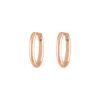 Sample Item: Classic Huggie Hoops in Rose Gold sold by Maison Miru