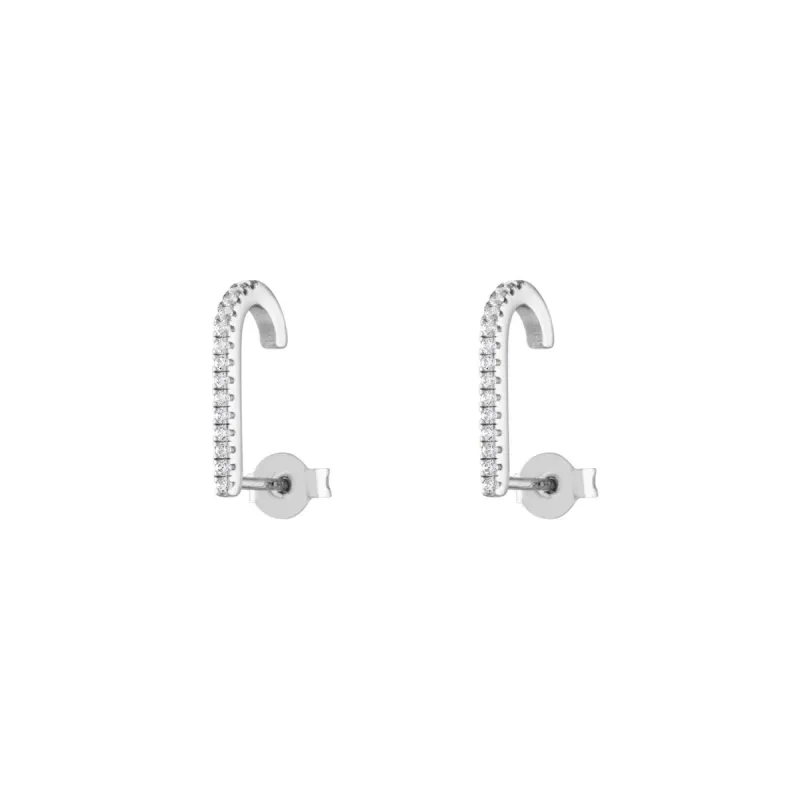 Sample Item: Celestial Hook Earrings in Sterling Silver sold by Maison Miru