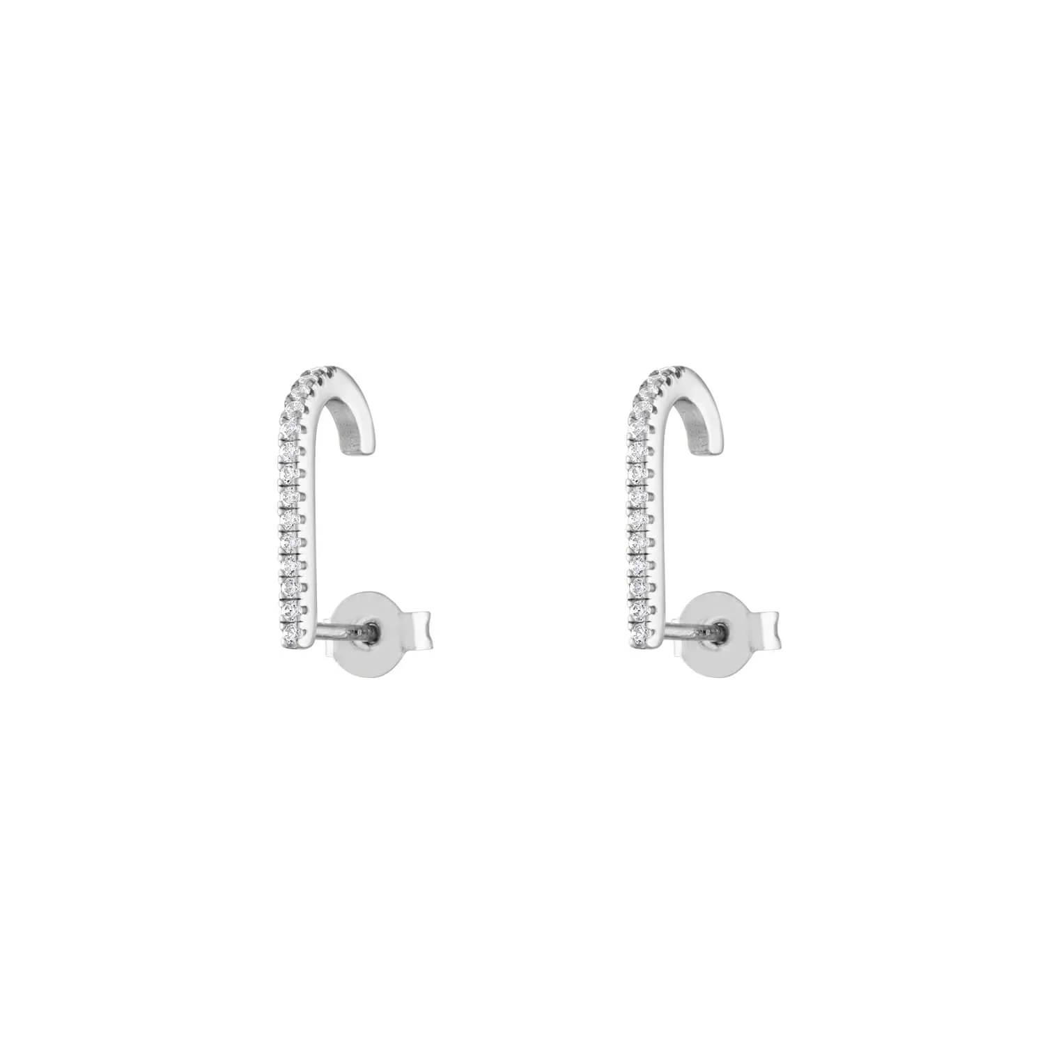 Sample Item: Celestial Hook Earrings in Sterling Silver sold by Maison Miru