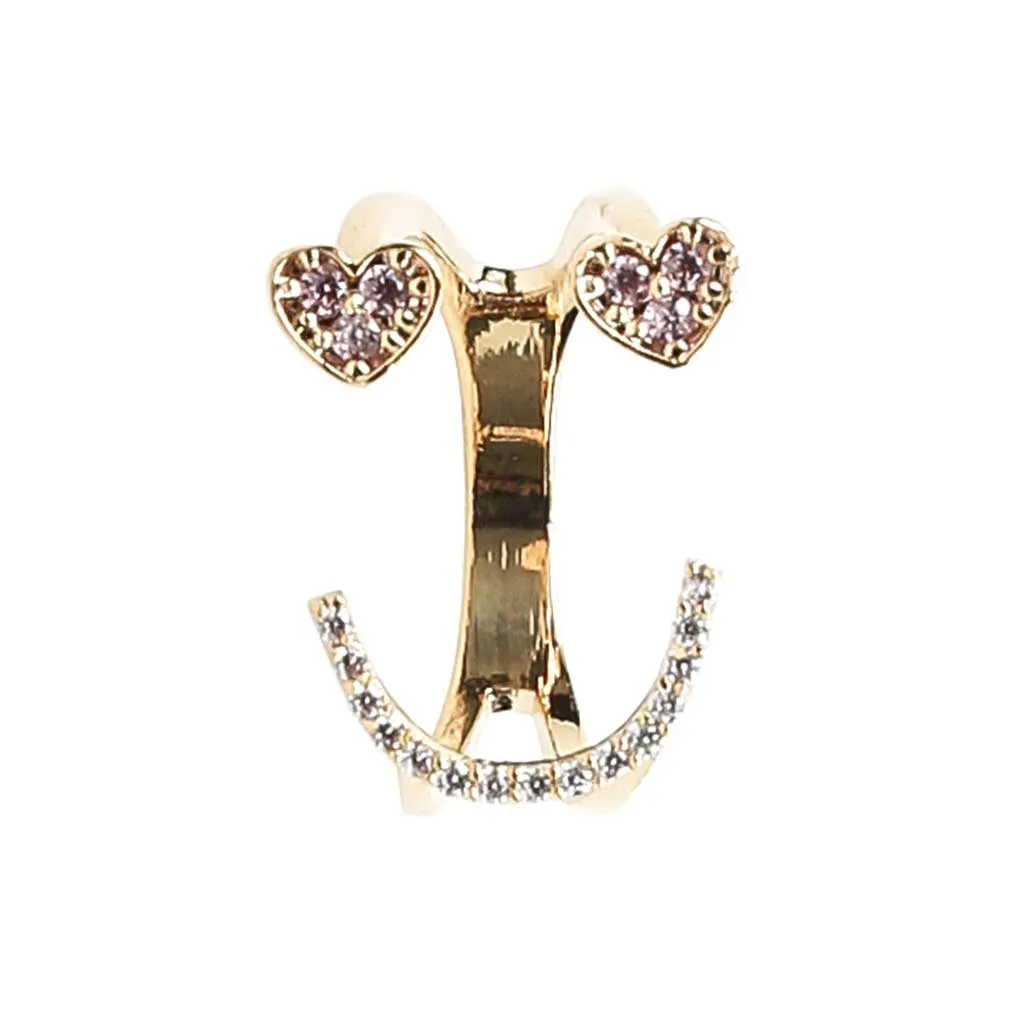 Sample Item: Pave Heart Emoji Ring sold by Maison Miru