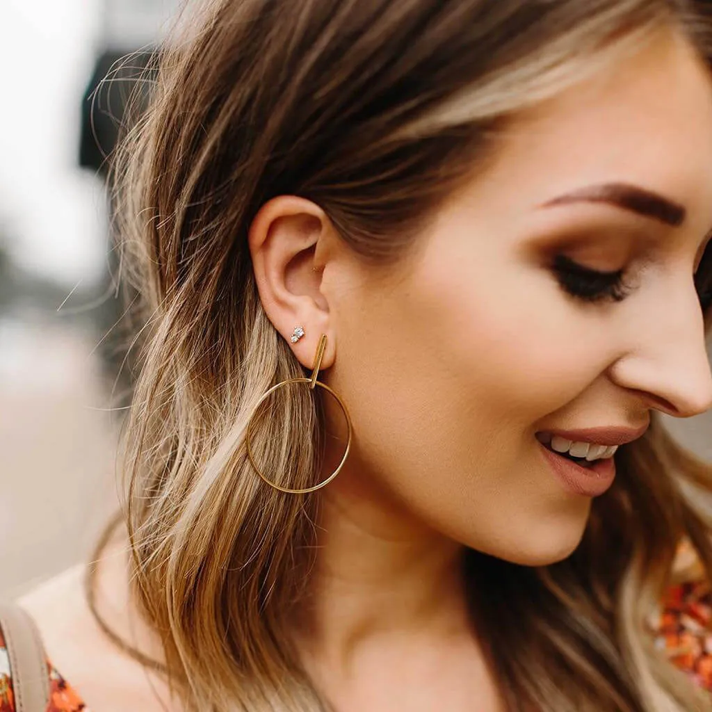 Sample Item: Gaia Nap Earrings sold by Maison Miru product image thumbnail 2