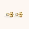 Tiny Crystal Studs sold by Maison Miru