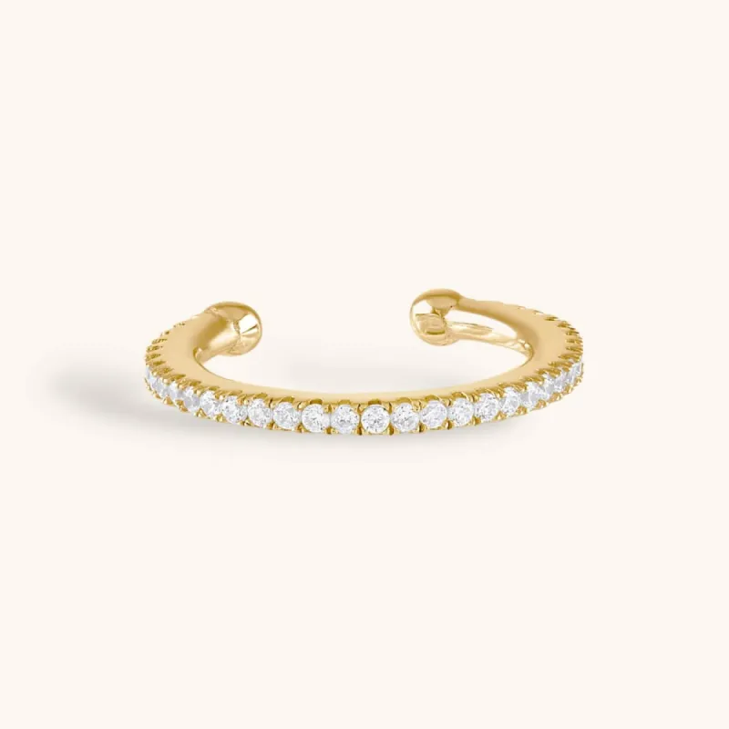 Eternity Ear Cuff - 16mm sold by Maison Miru