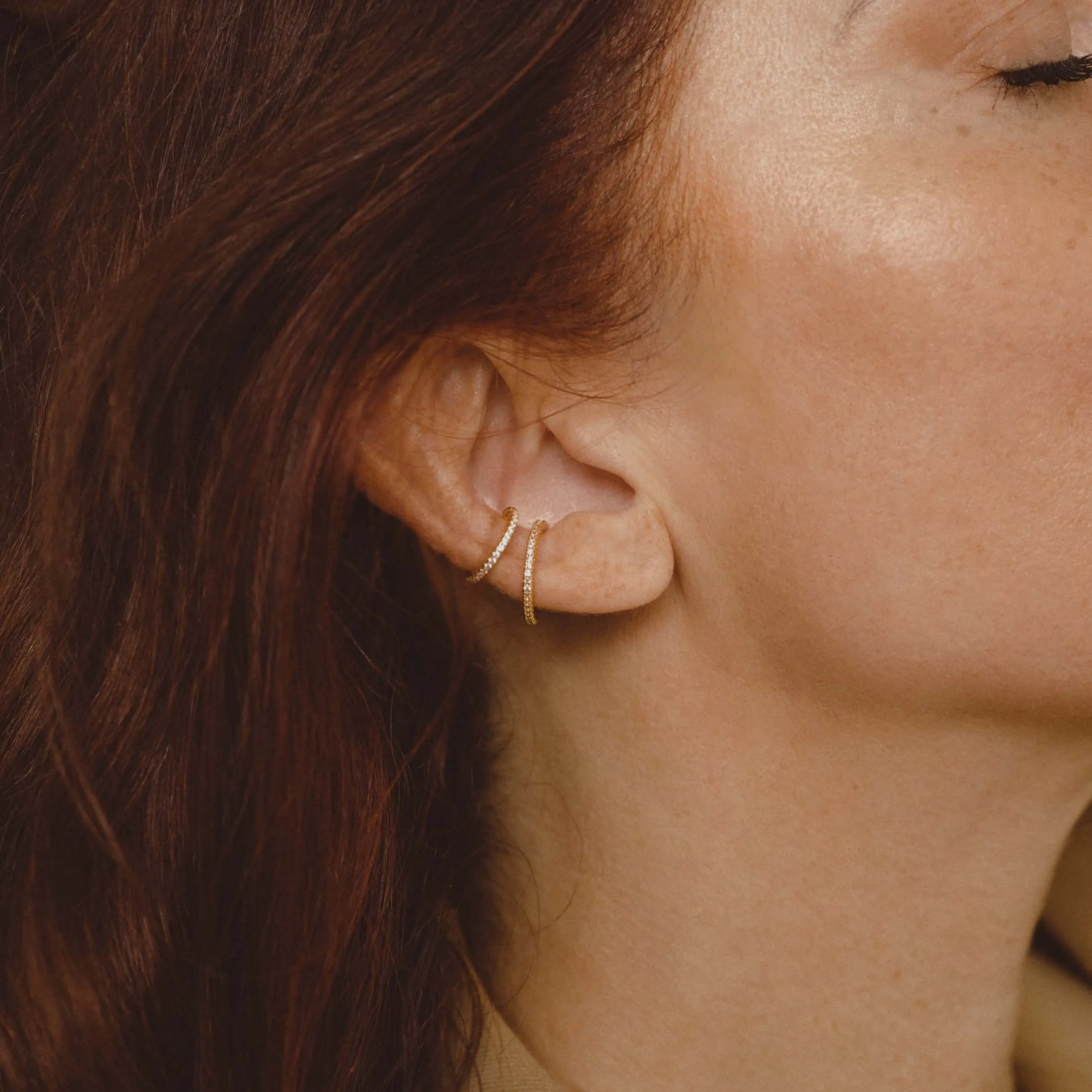 Eternity Ear Cuff - 16mm sold by Maison Miru product image thumbnail 2