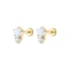 Sample Item: Wish and Hope Opal Nap Earrings sold by Maison Miru