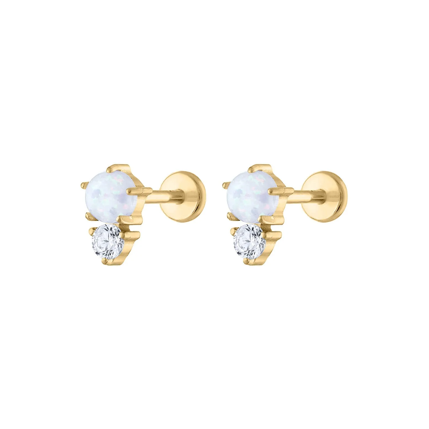 Sample Item: Wish and Hope Opal Nap Earrings sold by Maison Miru