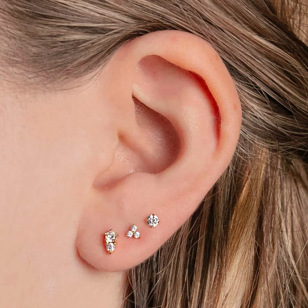 Goddess Nap Earrings Trio sold by Maison Miru product image thumbnail 2