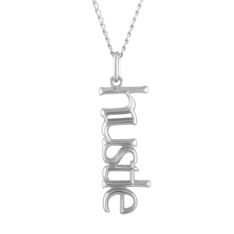 Hustle Charm Necklace sold by Maison Miru