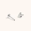 Celestial Dewdrop Push Pin Flat Back Earring sold by Maison Miru