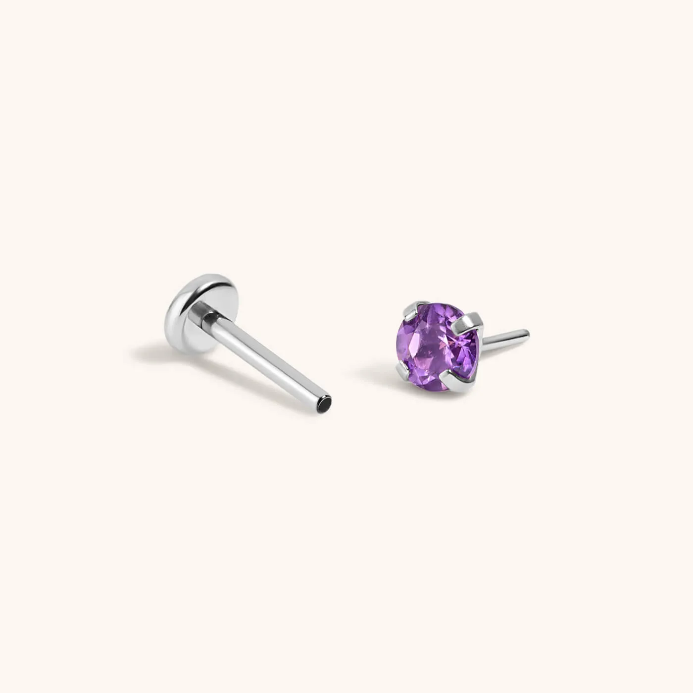 Amethyst Nap Earrings sold by Maison Miru product image thumbnail 5