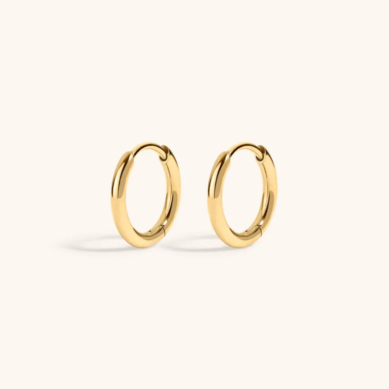 Classic Huggie Hoops sold by Maison Miru