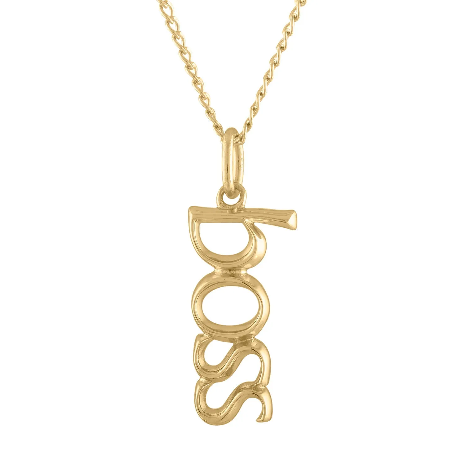 Boss Charm Necklace sold by Maison Miru product image thumbnail 2