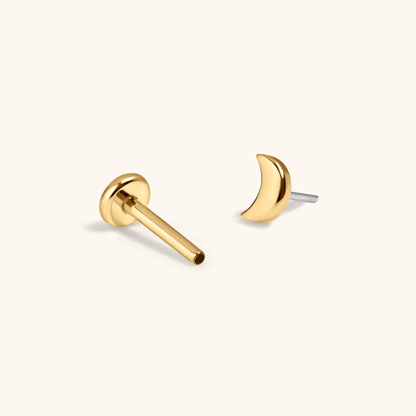 Classic Moon Nap Earrings sold by Maison Miru product image thumbnail 3