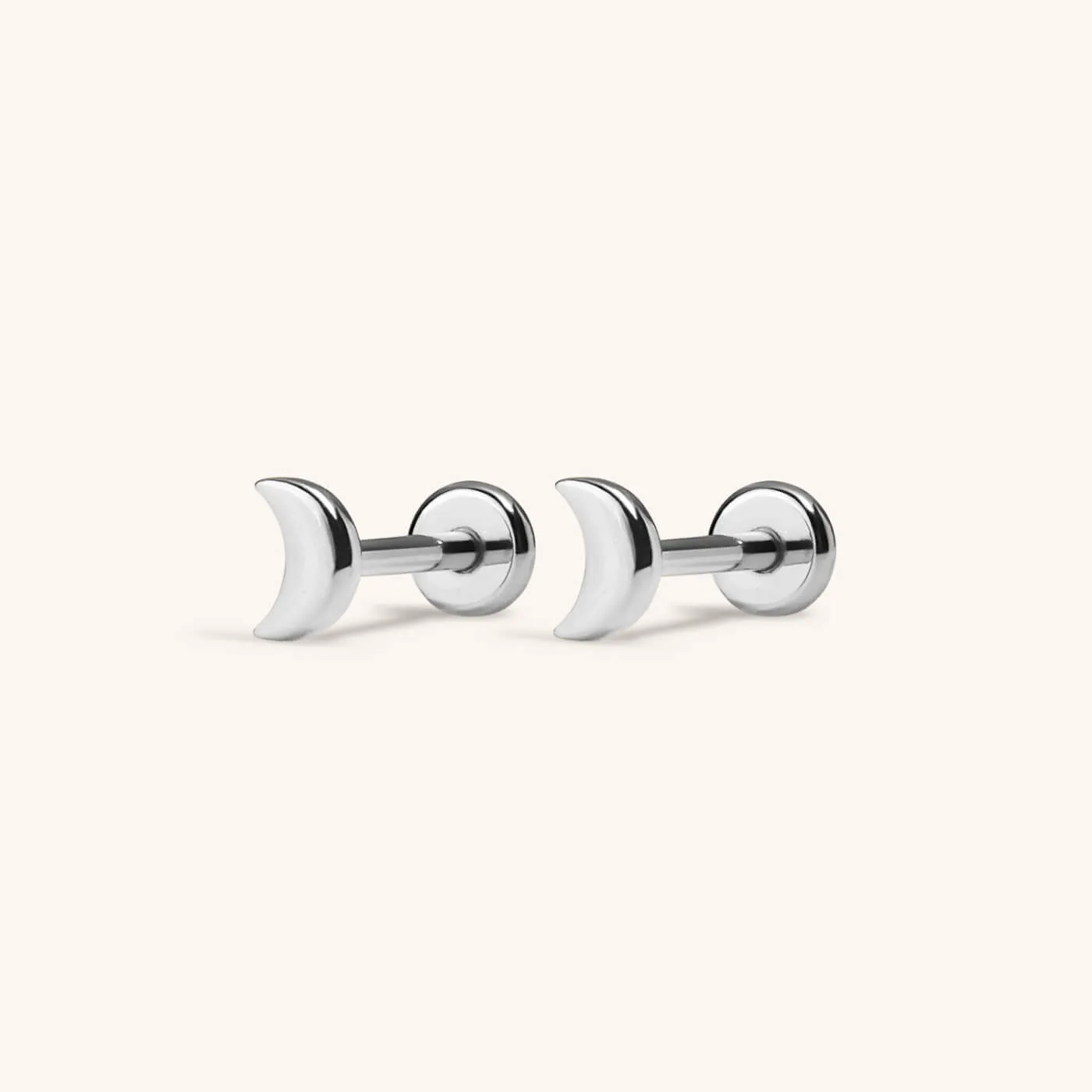 Classic Moon Nap Earrings sold by Maison Miru product image thumbnail 4