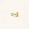 Tiny Diamond Studs in 14k Gold sold by Maison Miru