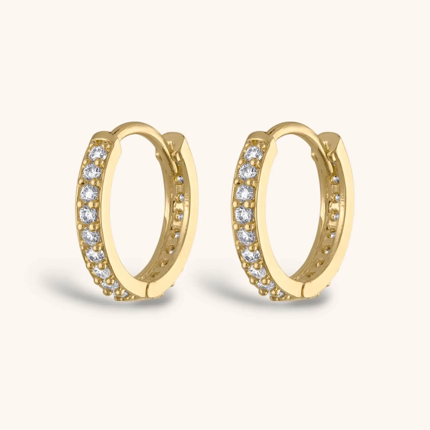 Eternity Hoop Earrings sold by Maison Miru