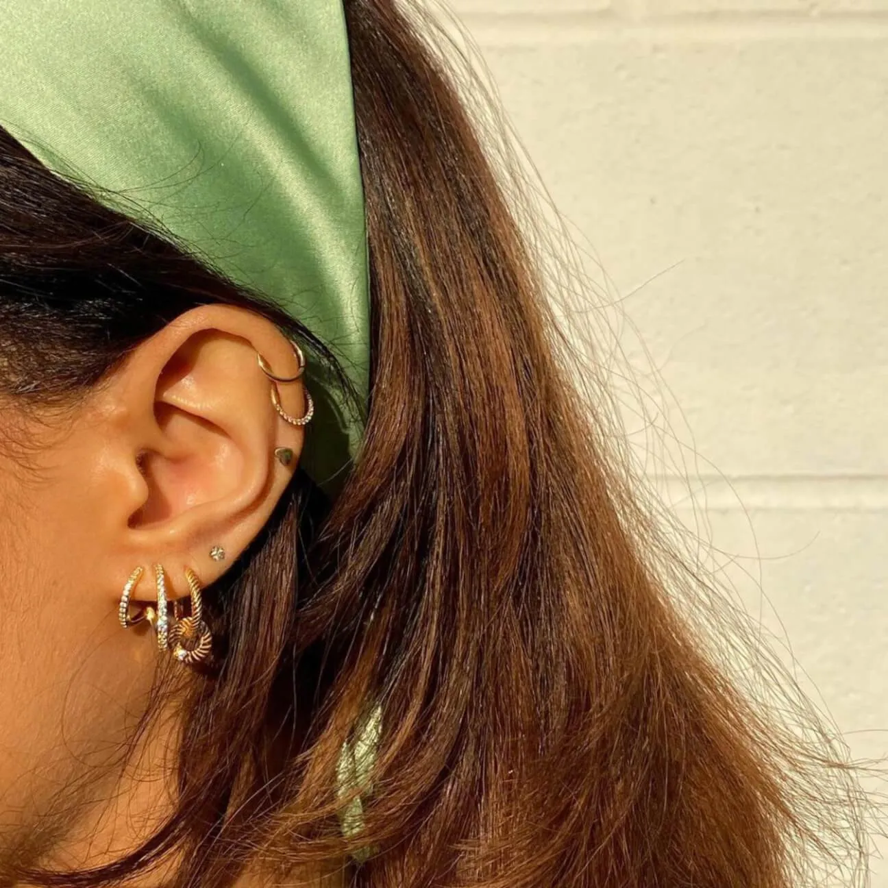 Sample Item: Cosmic Cartilage Hoop sold by Maison Miru product image thumbnail 5