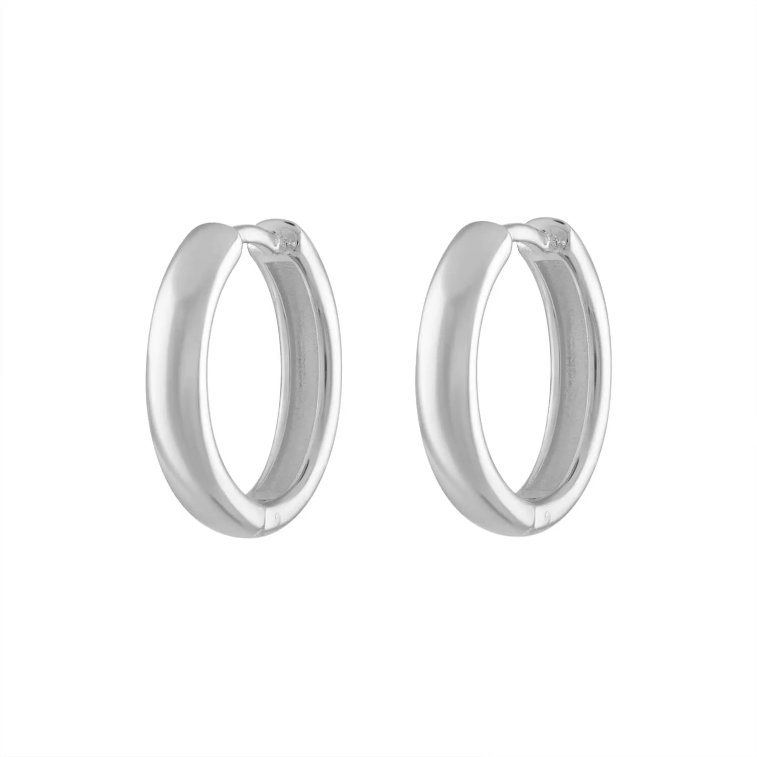 Bold Hoops in Sterling Silver sold by Maison Miru