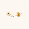 Citrine Nap Earrings sold by Maison Miru