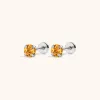 Citrine Nap Earrings sold by Maison Miru