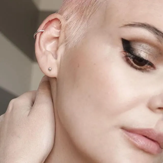 Essential Ear Cuff Trio in Sterling Silver sold by Maison Miru product image thumbnail 4