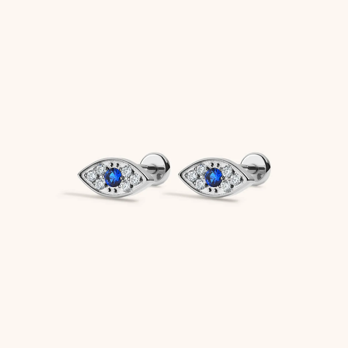 Evil Eye Nap Earrings sold by Maison Miru product image thumbnail 4