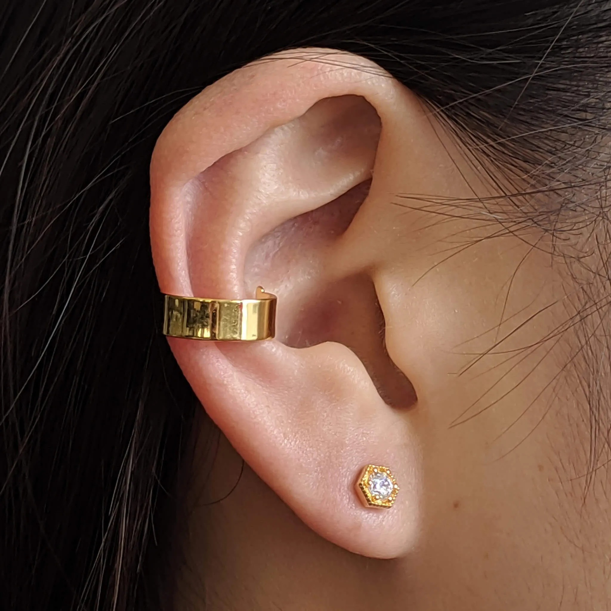 Sample Item: Architect Ear Cuff sold by Maison Miru product image thumbnail 3