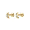Sample Item: Pave Moon Nap Earrings sold by Maison Miru