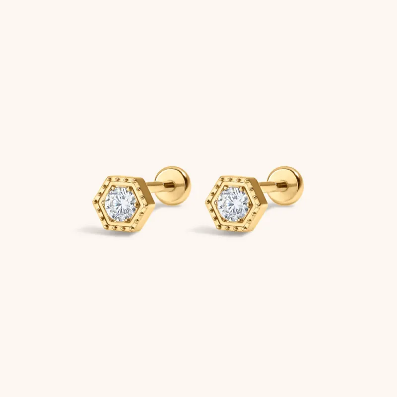 Deco Nap Earrings sold by Maison Miru