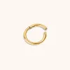 Classic Cartilage Hoop in 14k Gold sold by Maison Miru