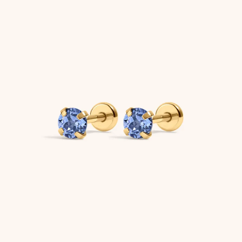 Sapphire Nap Earrings sold by Maison Miru